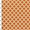 Orange/White Diamond Jacquard Home Decorating Fabric By the Yard